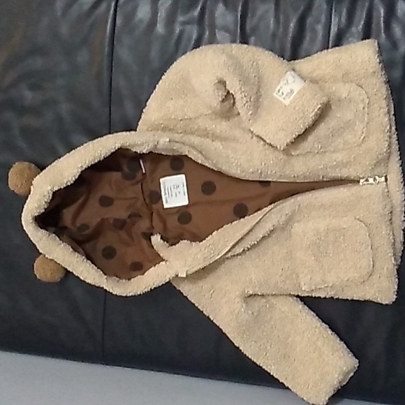 Zara 2-3 years Teddy Bear Coat - Picture 2 of 5